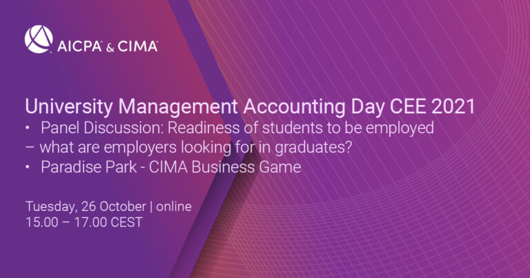 CIMA University Management Accounting Day CEE