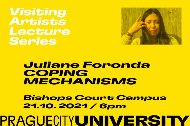 Visiting Artists Lecture Series (VALS) Juliane Foronda, coping mechanisms