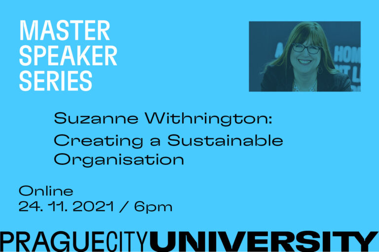 Master Speaker Series: Suzanne Withrington, Creating a Sustainable Organisation
