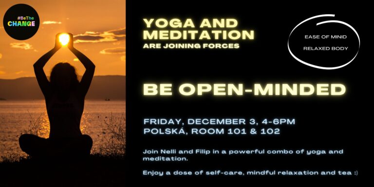 Be Open-Minded: Yoga & Meditation