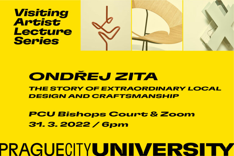 Visiting Artist Lecture Series: Ondřej Zita, extraordinary local design & craftsmanship
