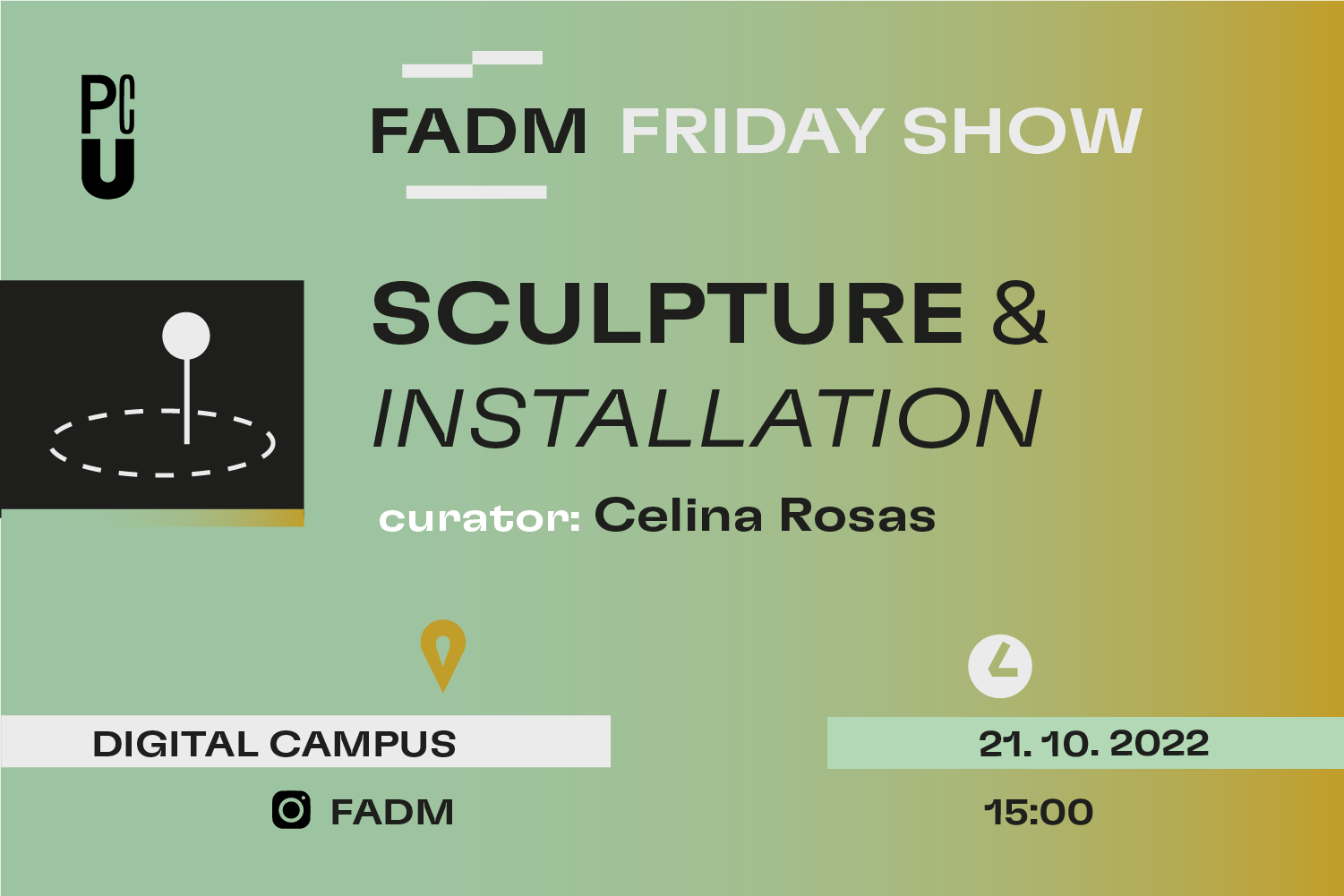 PCU_FridayShow_Sculpture&Installation