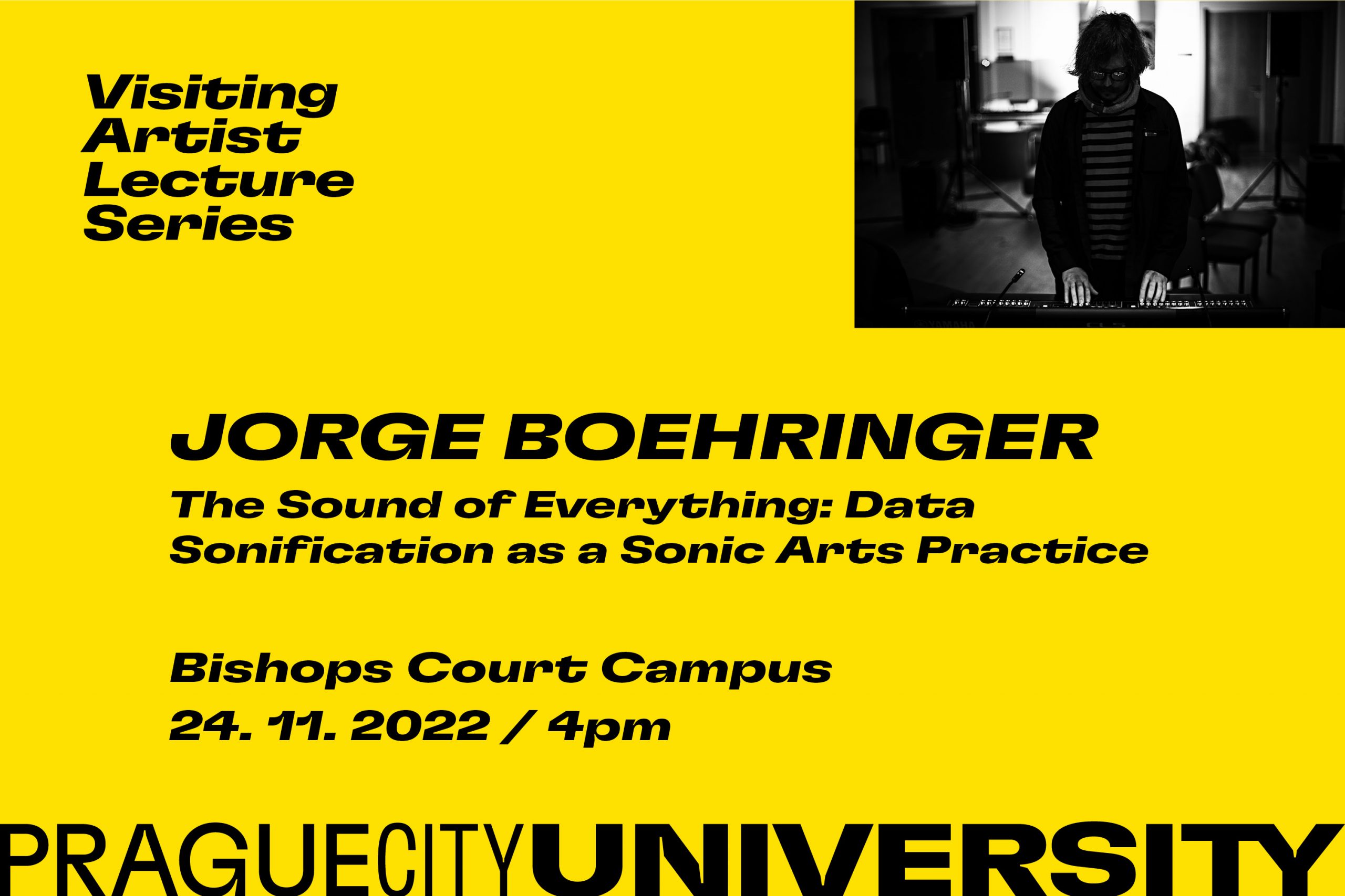 Jorge Boehringer, Visiting Artist lecture Series