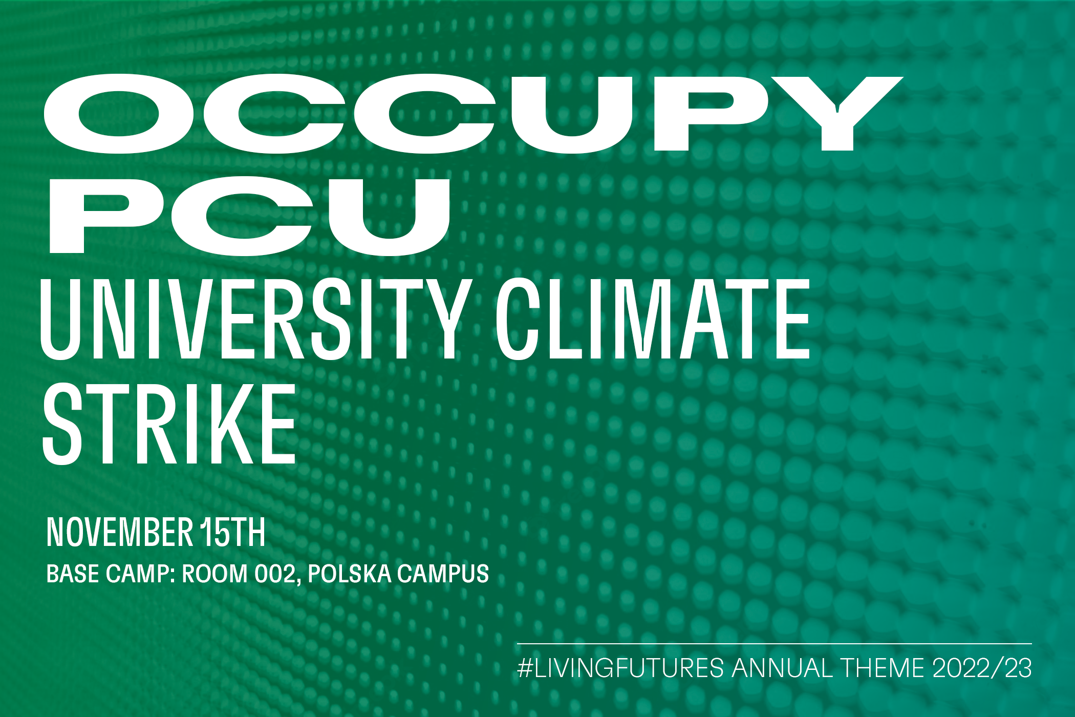 PCU Climate strike