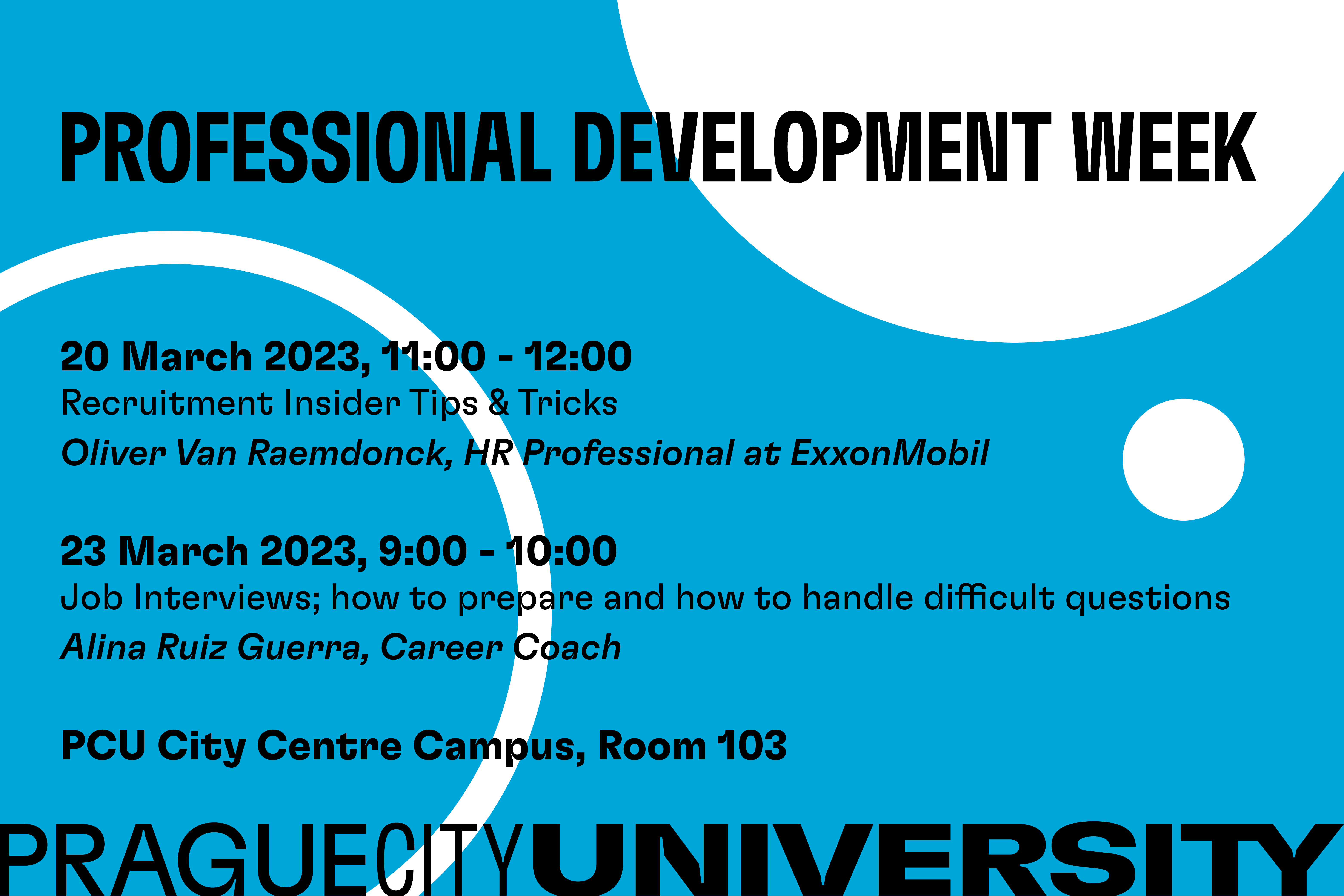PCU Professional Development Week