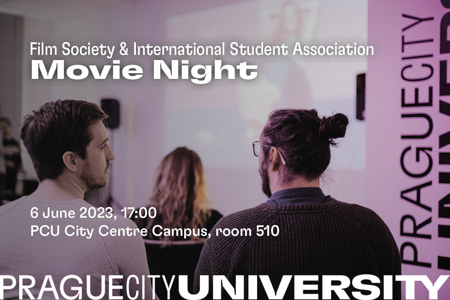 Movie Night at City Centre Campus at 6.6.2023 at 17.00, room 510