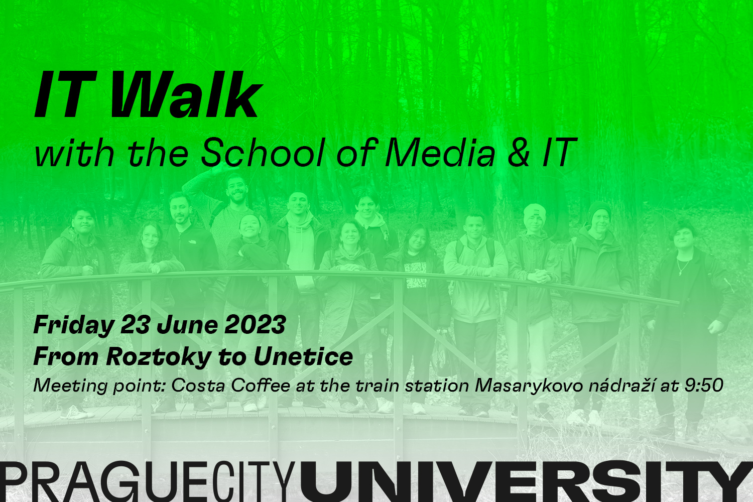 Dean of School of Media & IT invites you for IT Walk on 23 June 2023