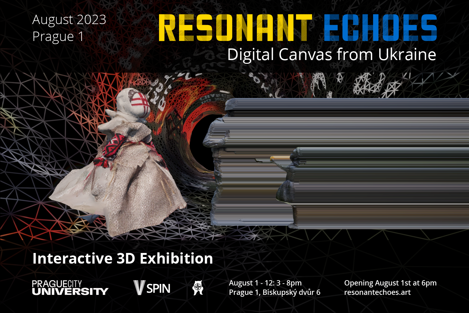 Resonant Echoes - interactive exhibition at PCU Bishop's Court Campus from 1st August until 12th August